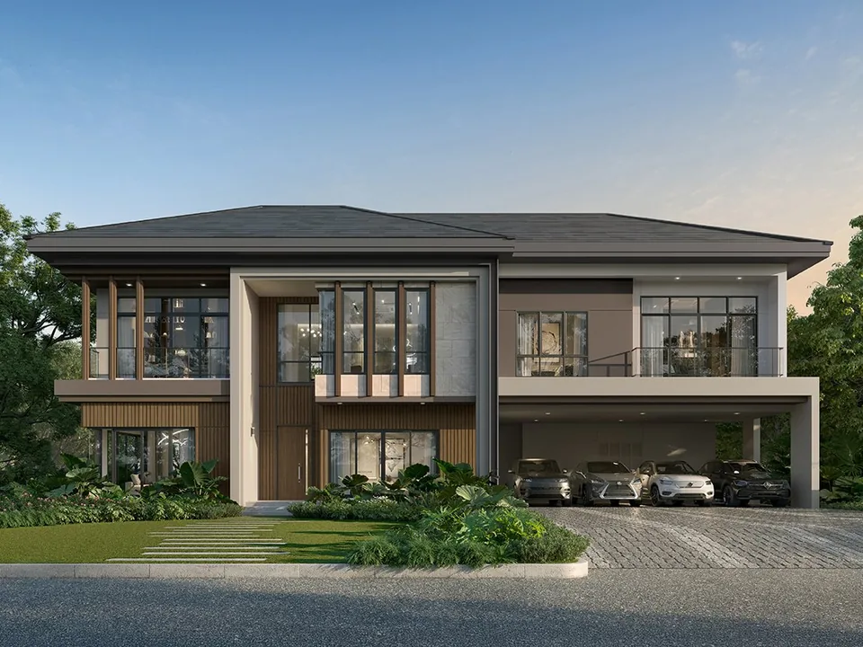 บางกอก บูเลอวาร์ด ซิกเนเจอร์ สาทร-ปิ่นเกล้า โครงการบ้านโดย SC Asset