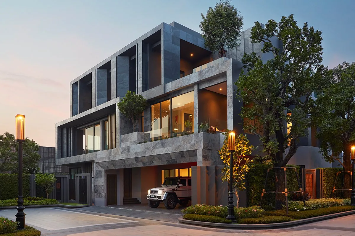บูก้าน พัฒนาการ โครงการบ้านโดย Sansiri
